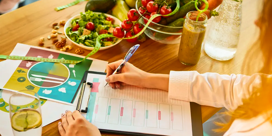 Consultation chez un nutritionniste